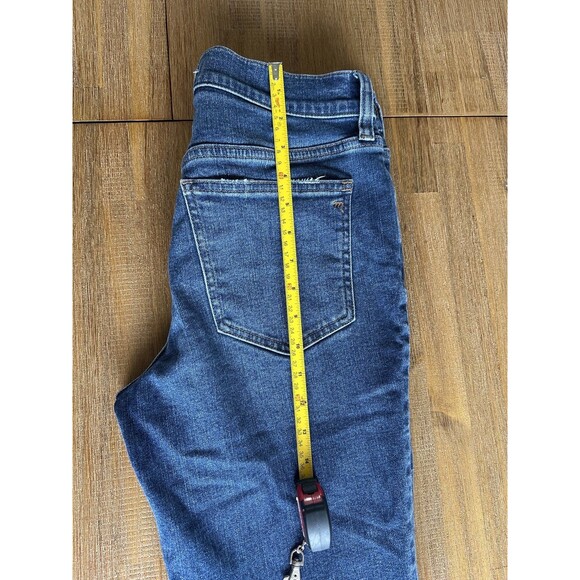 Madewell Mid Rise Kick Out cropped Jeans Womens 27 Bootcut Denim - Picture 4 of 7
